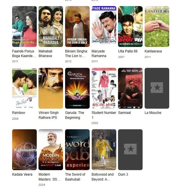 rajamouli movies