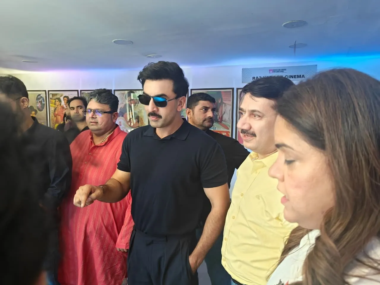 Ranbir Kapoor Whistling Woods workshop