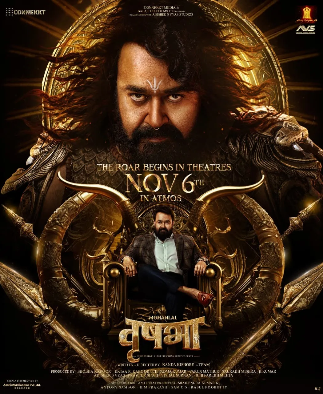 Vrishbha film 6 November 2025