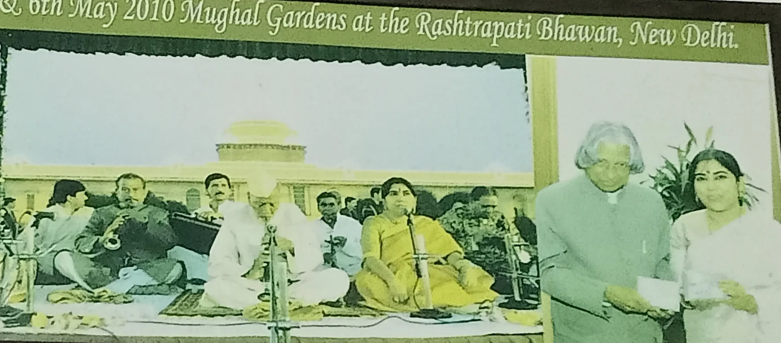 RASHTRAPATI BHAWAN- SOMA GHOSH AND BISMILLAH KHAN