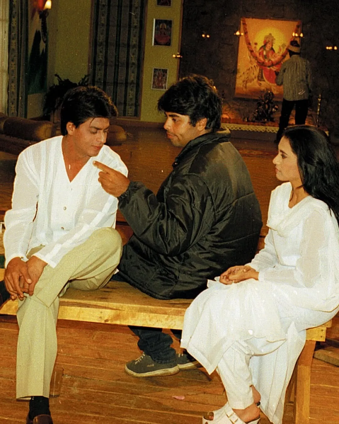 27 years!!! Some beautiful and candid memories from our set of #KuchKuchHotaHai…a set filled wit