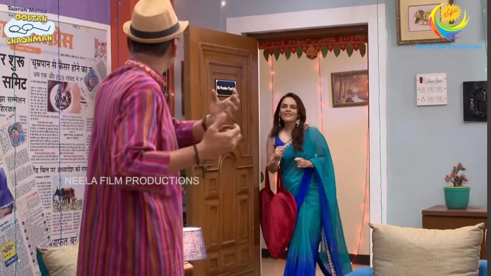 Taarak Mehta Ka Ooltah Chashmah Tonight Episode Popatlal Meets Rambha The Apsara of His Dreams