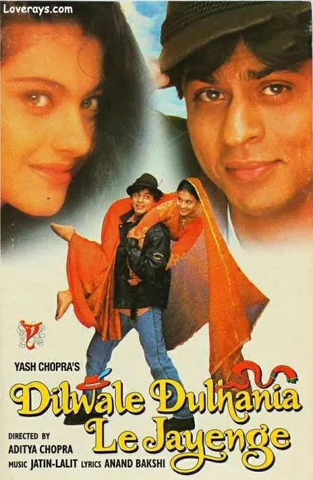 Dilwale Dulhania Le Jayenge 1995 Shahrukh Khan Kajol