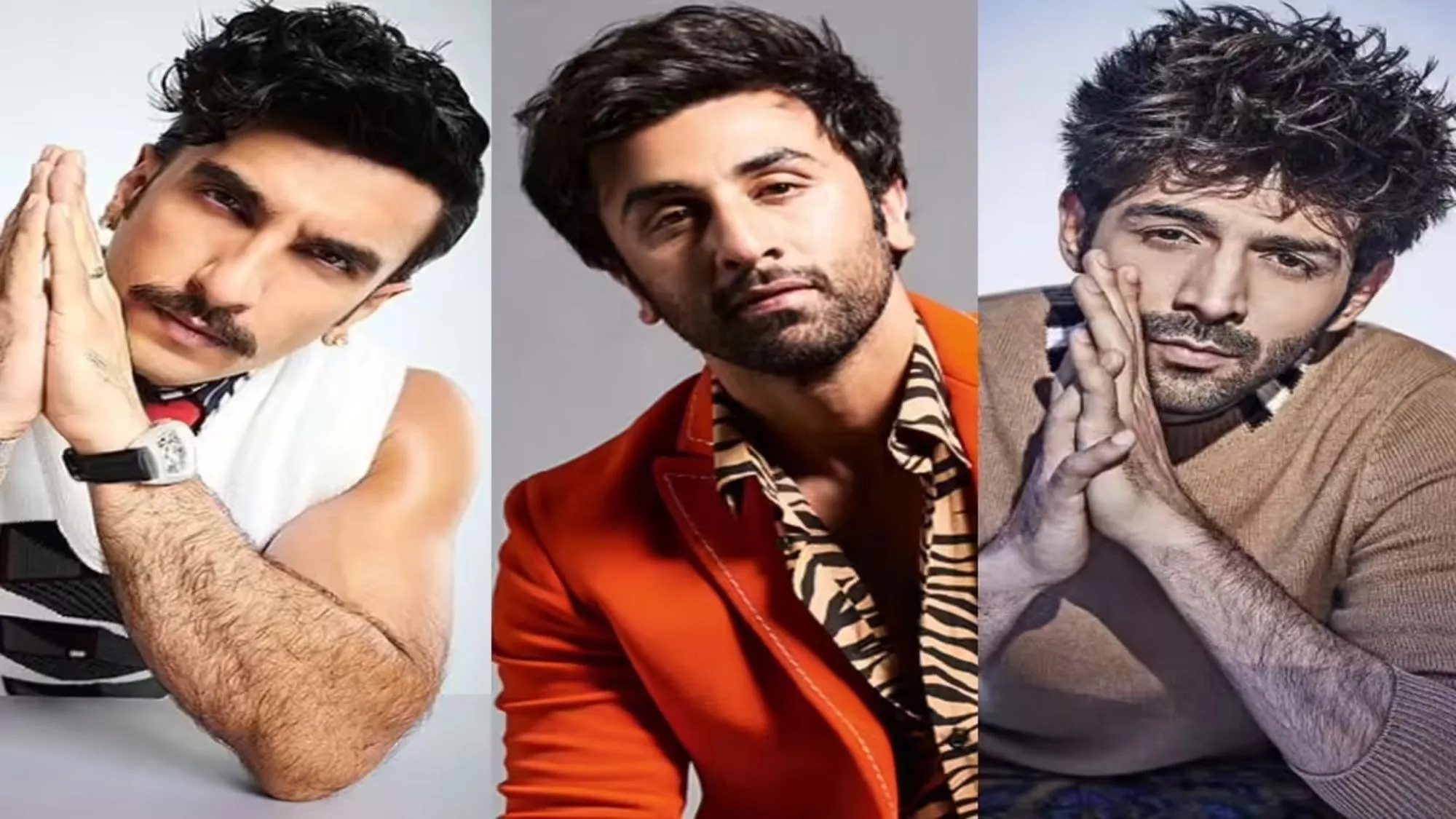 Ranbir Kapoor, Ranveer Singh, Kartik Aaryan