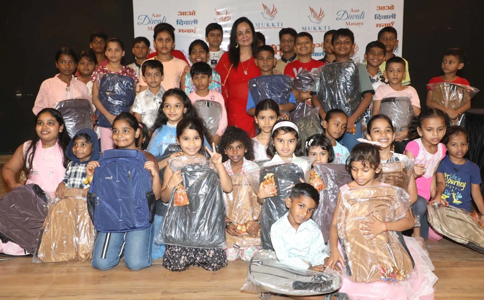 Smita Thackeray Mukti Foundation Diwali celebration and education initiative