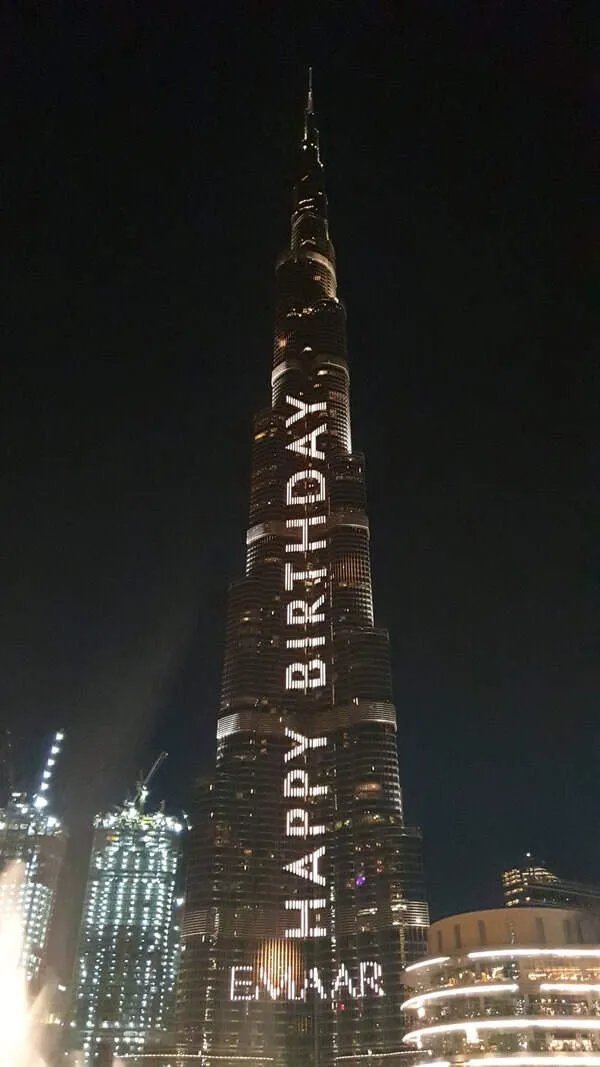 Shahrukh Khan 60th Birthday Celebration in Dubai