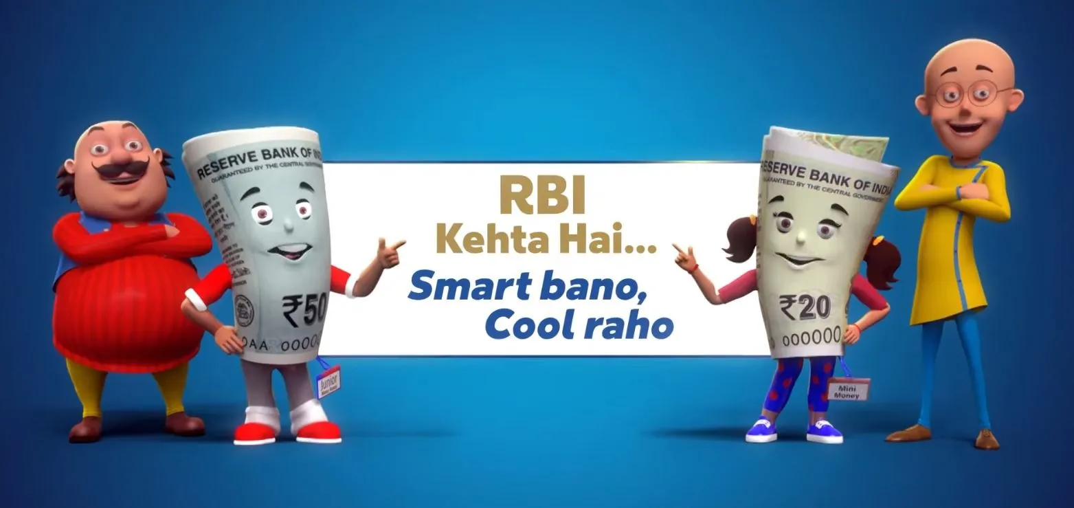 Motu Patlu and RBI