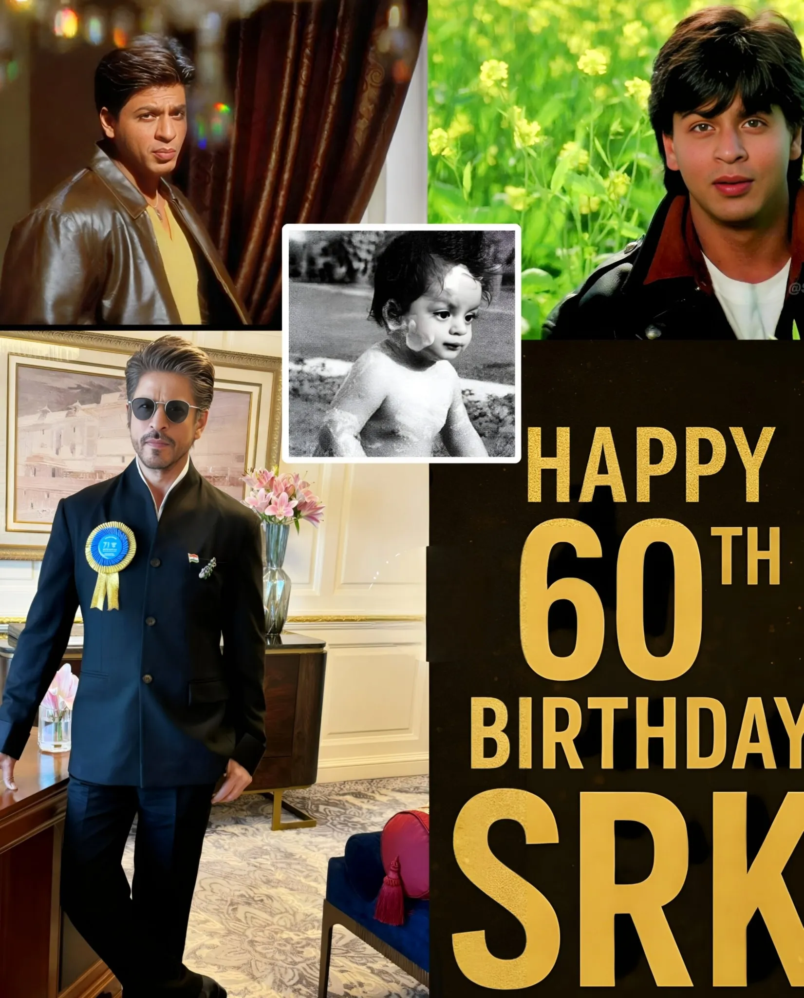 Shah Rukh Khan 60th birthday celebration 2025