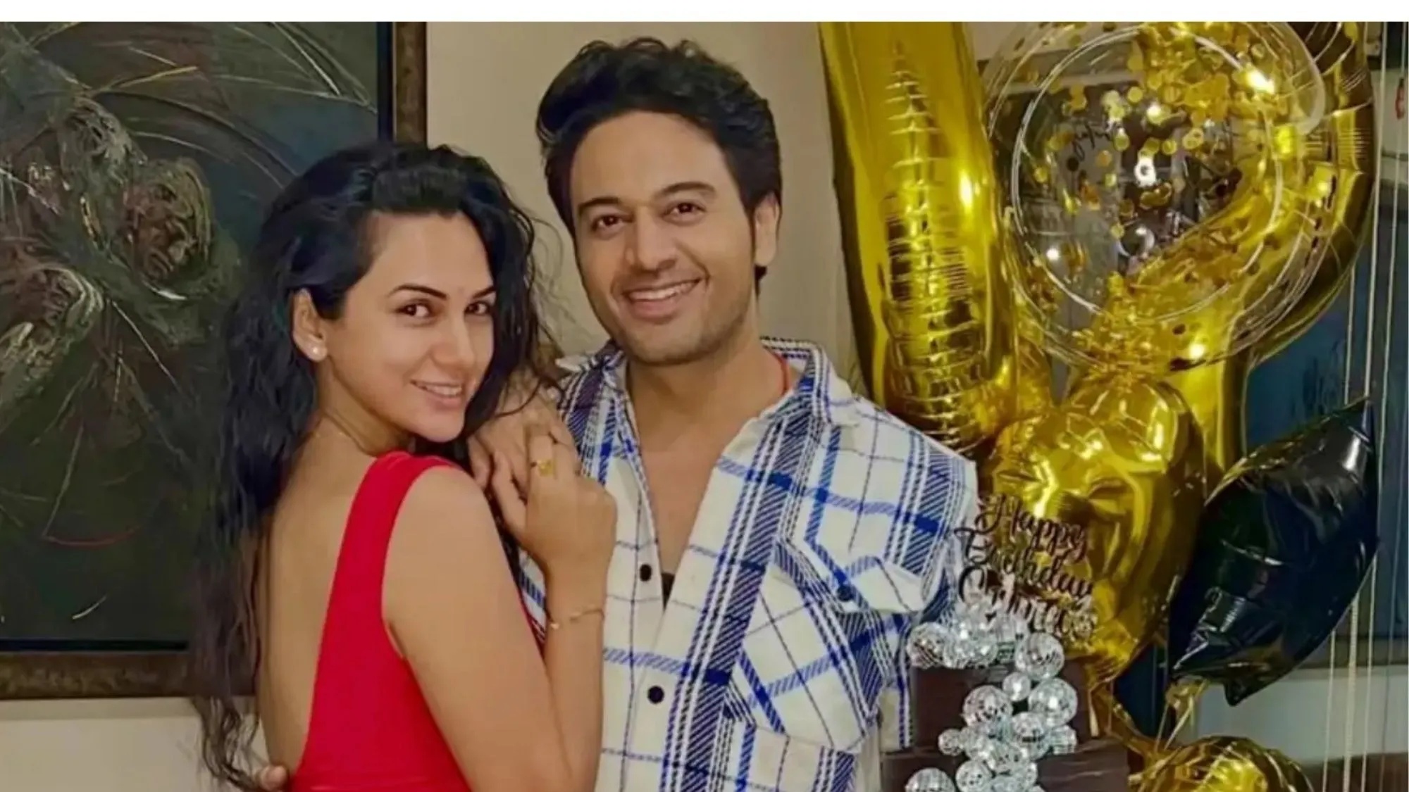 Gaurav Khanna and Akanksha Chamola