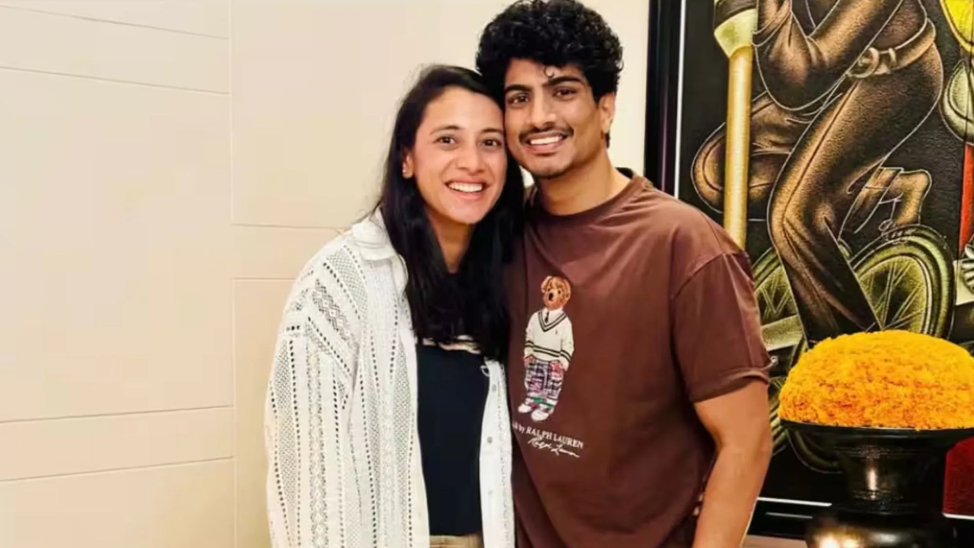 Smriti Mandhana and Palash Muchhal