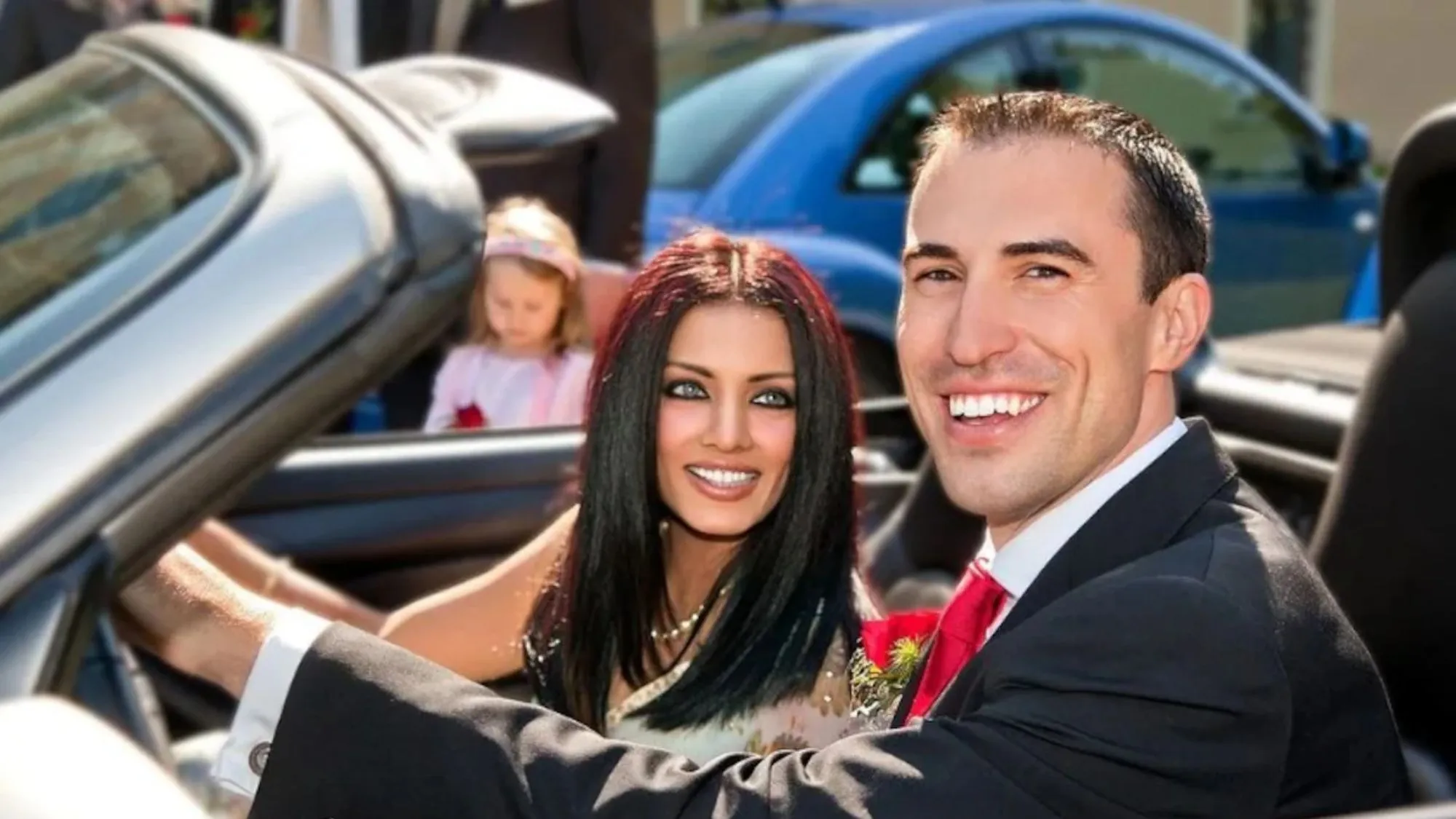 Celina Jaitly and Peter Haag