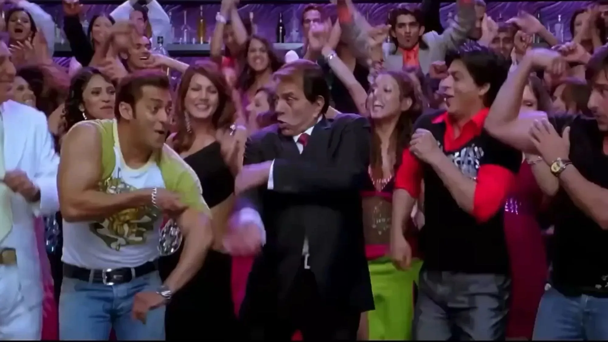 Dharmendra and Shahrukh