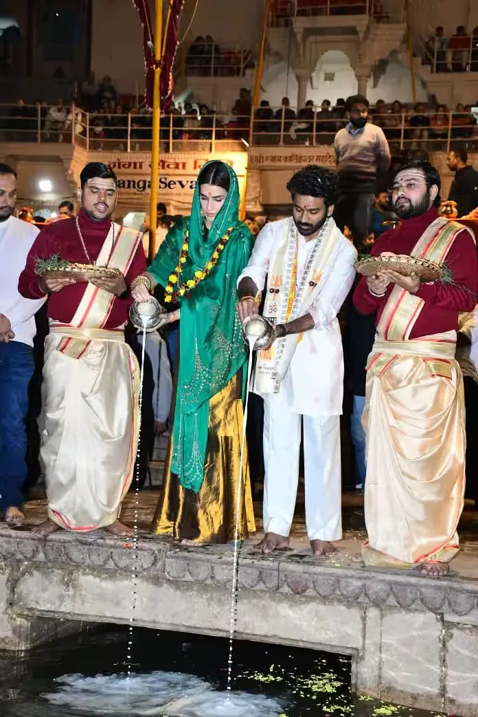 Kriti Sanon and Dhanush