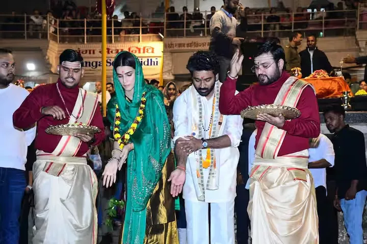 Kriti Sanon and Dhanush