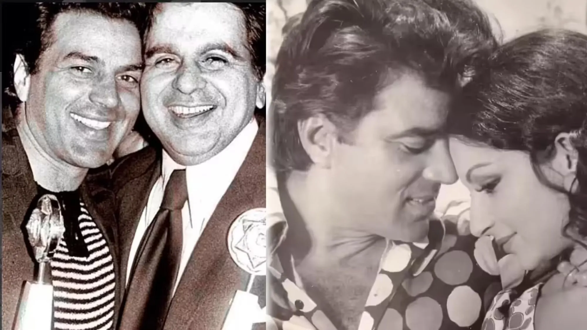 Saira Banu and Dharmendra