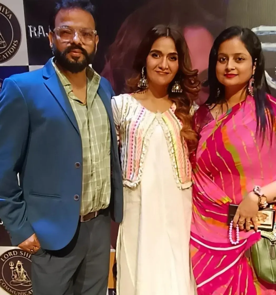 Casting directors Sohan-Shraddha with Aradhana Sharma (centre)