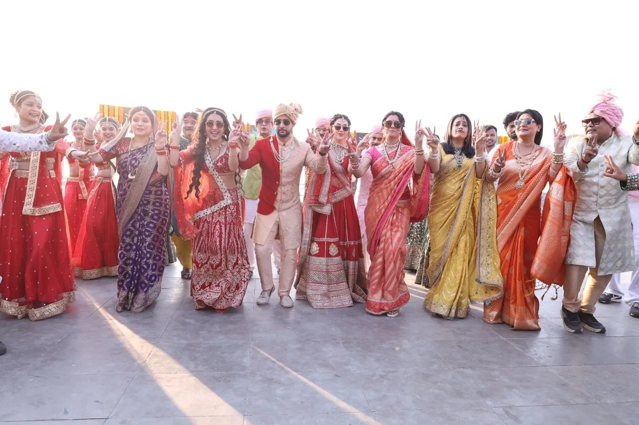 &TV Gharwali Pedwali show launch promotion