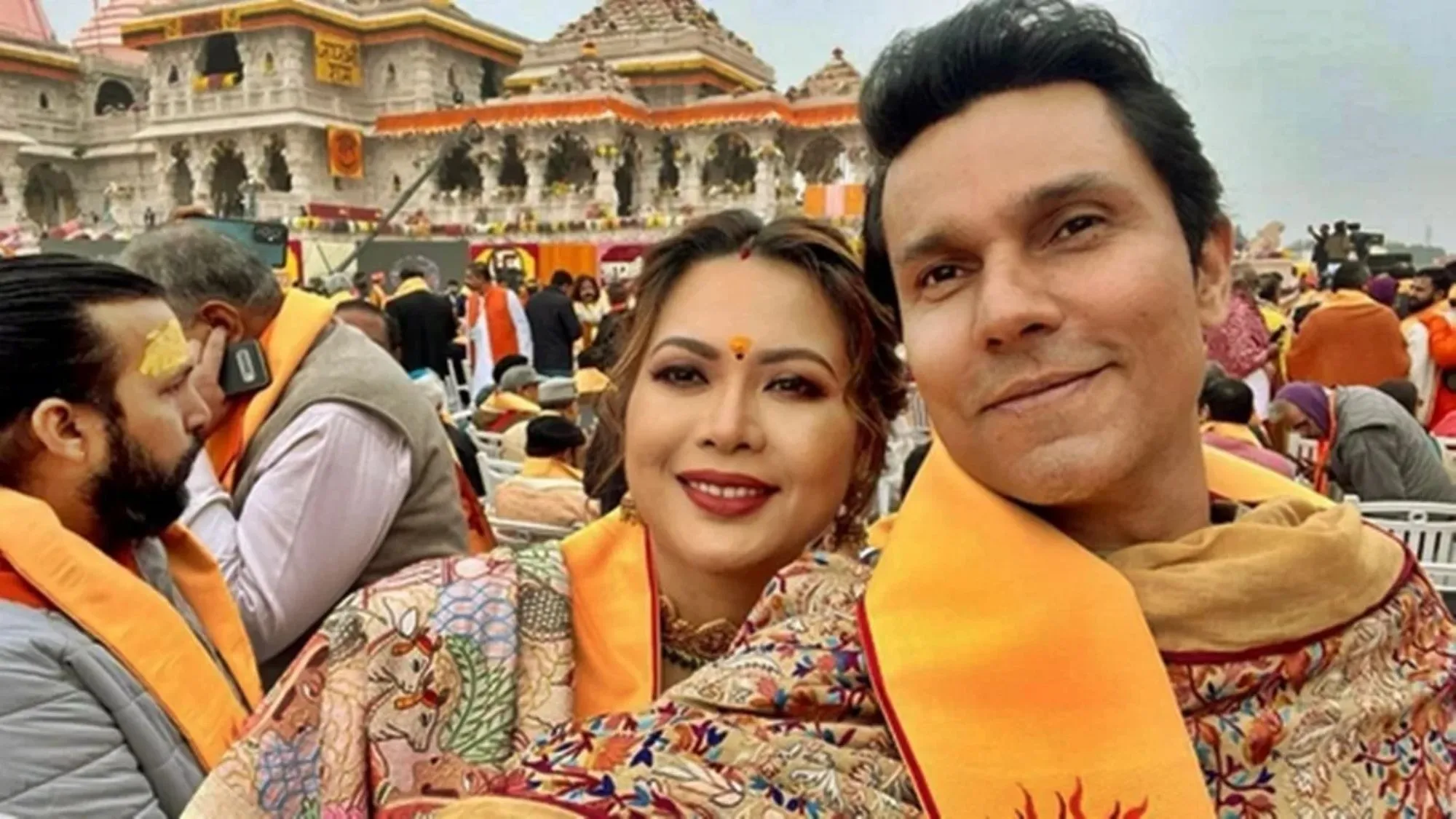 Lin Laishram and Randeep Hooda