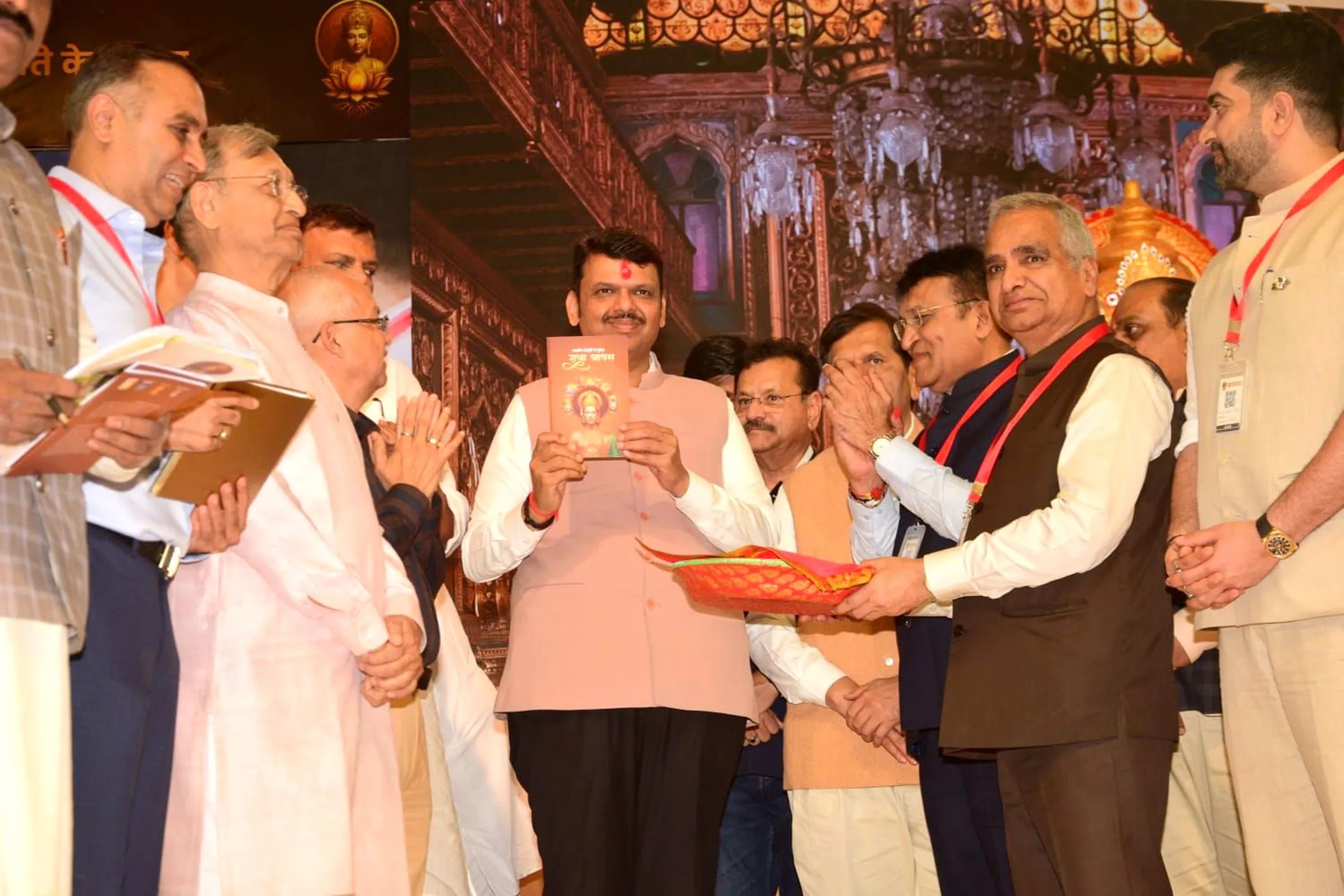 Devendra Fadnavish launched the book