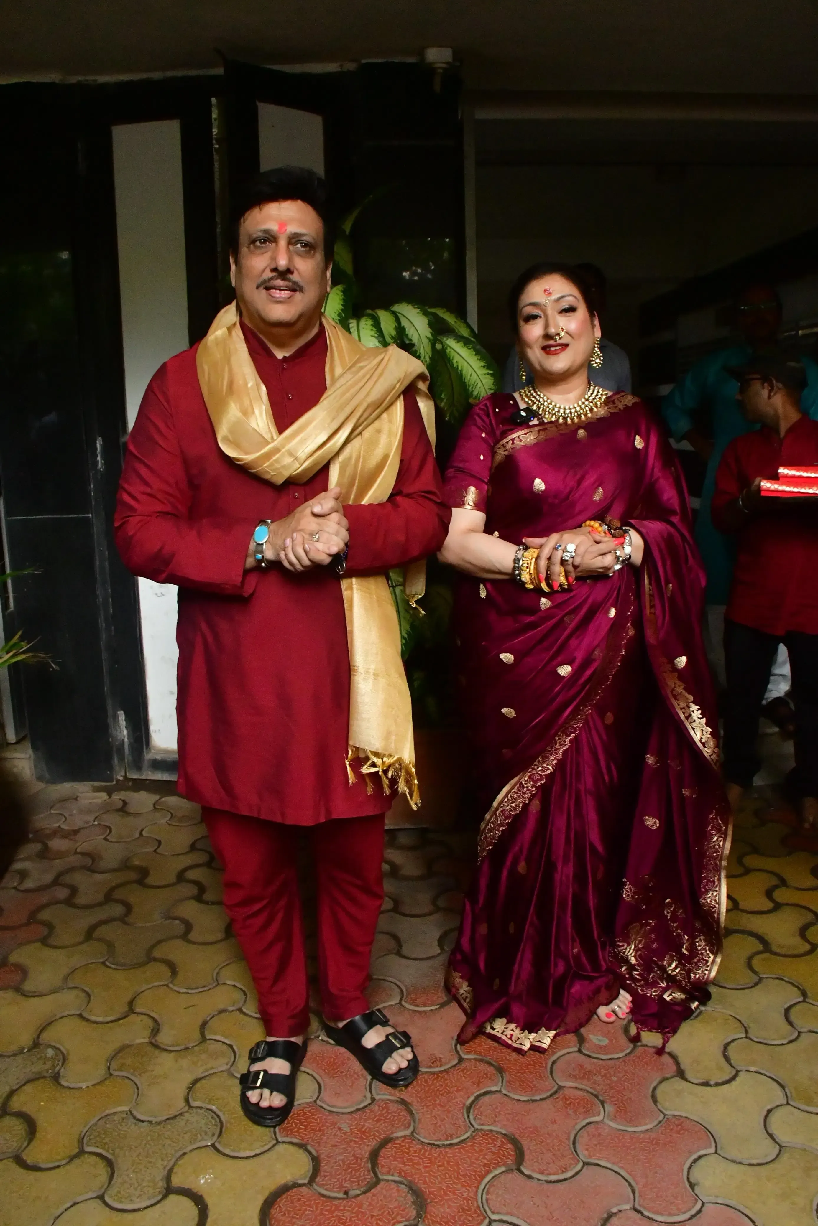 Govinda and Sunita Ahuja