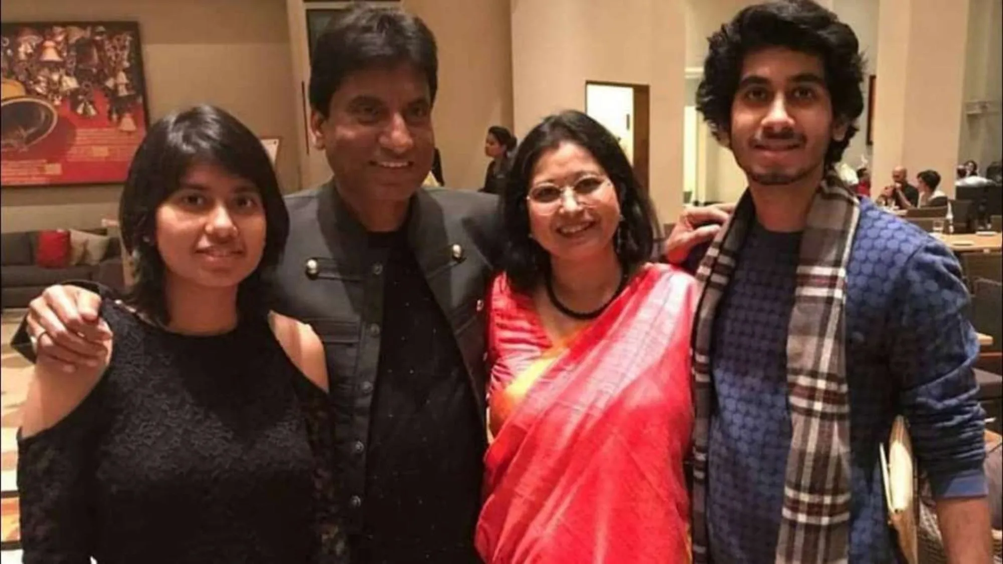 raju srivastav family