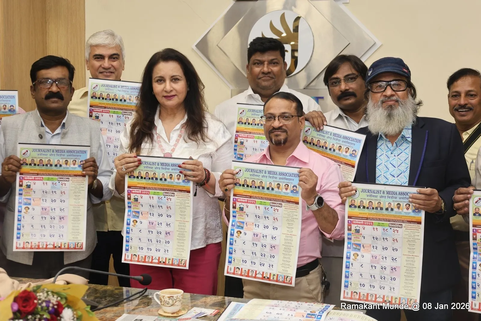Poonam Dhillon calendar launch Mumbai 2026