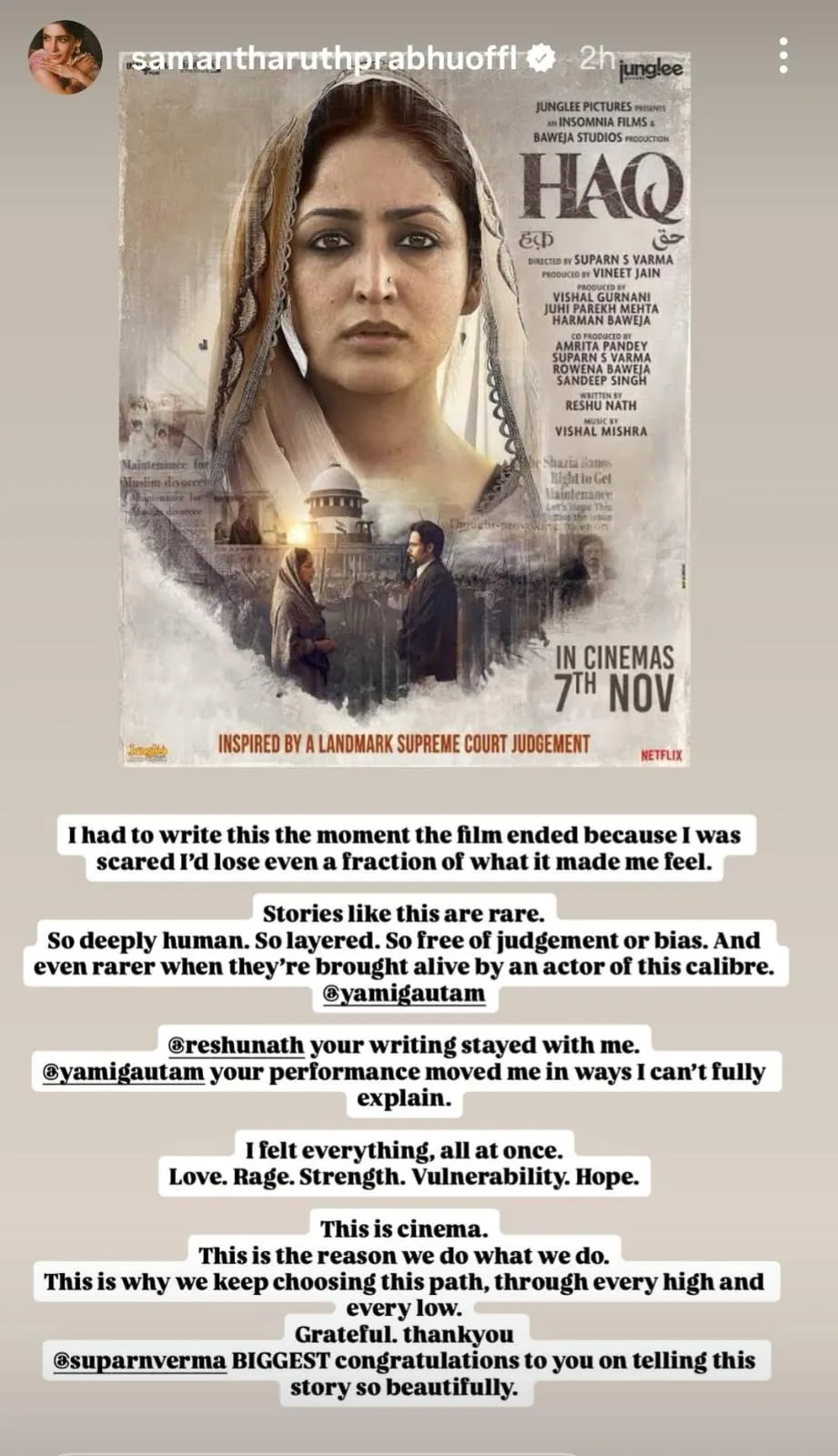 Samantha Ruth Prabhu