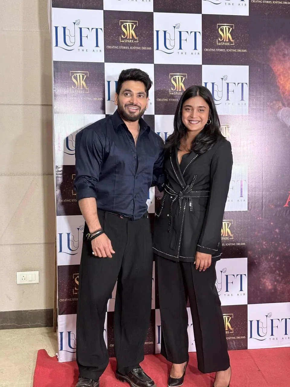 Shiv Thakare and Sumbul Toqueer