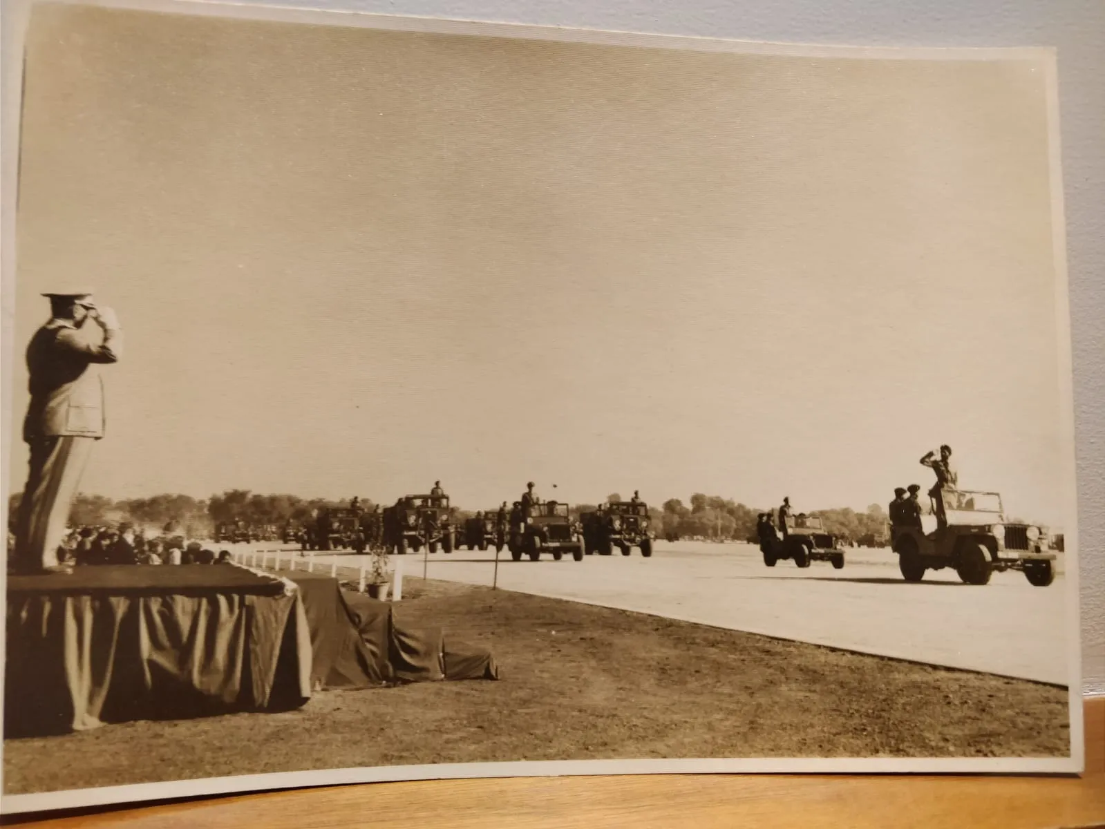 Seerat Kapoor Grandfather's Photo Serving Nation  (1)