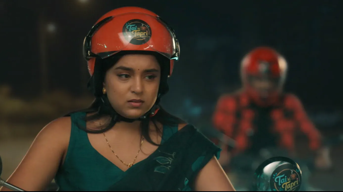 Sumbul scooty ride bts