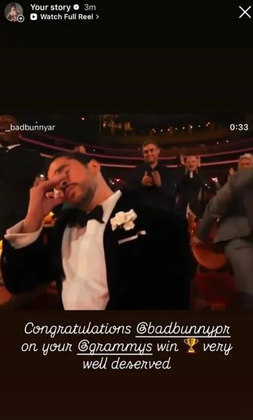 Urvashi Rautela congratulated Grammy winner Bad Bunny and also grabbed headlines in her Rs 51 lakh black outfit