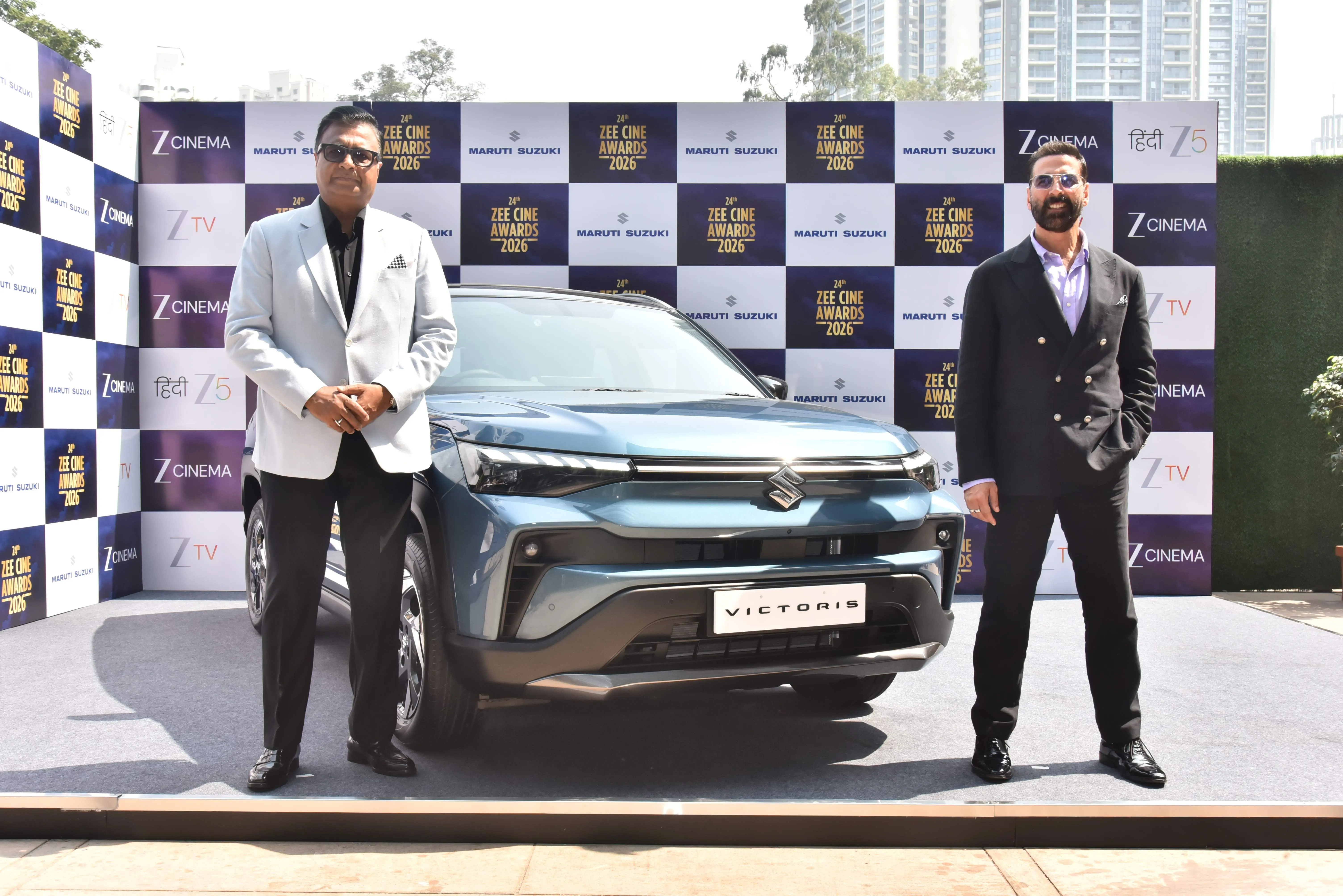 Mr Partho Banerjee and Akshay Kumar at 24th Zee Cine Awards 2026.JPG