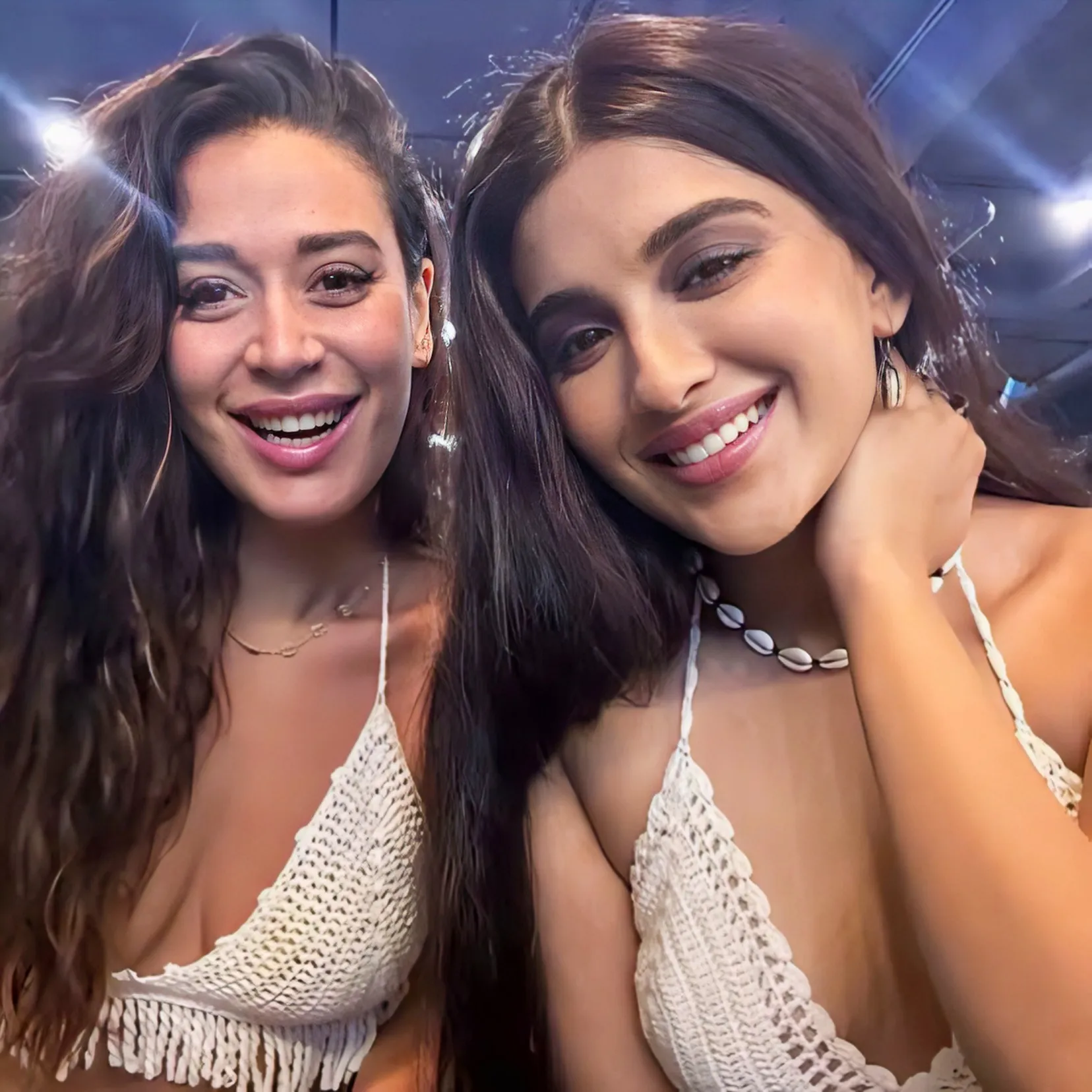 Krishna Shroff and Nimrit Kaur Ahluwalia