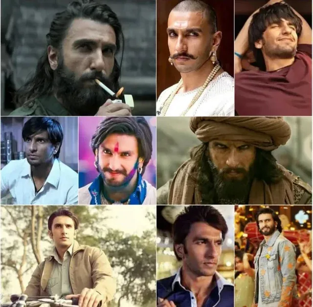 ranveer singh transformation in movies
