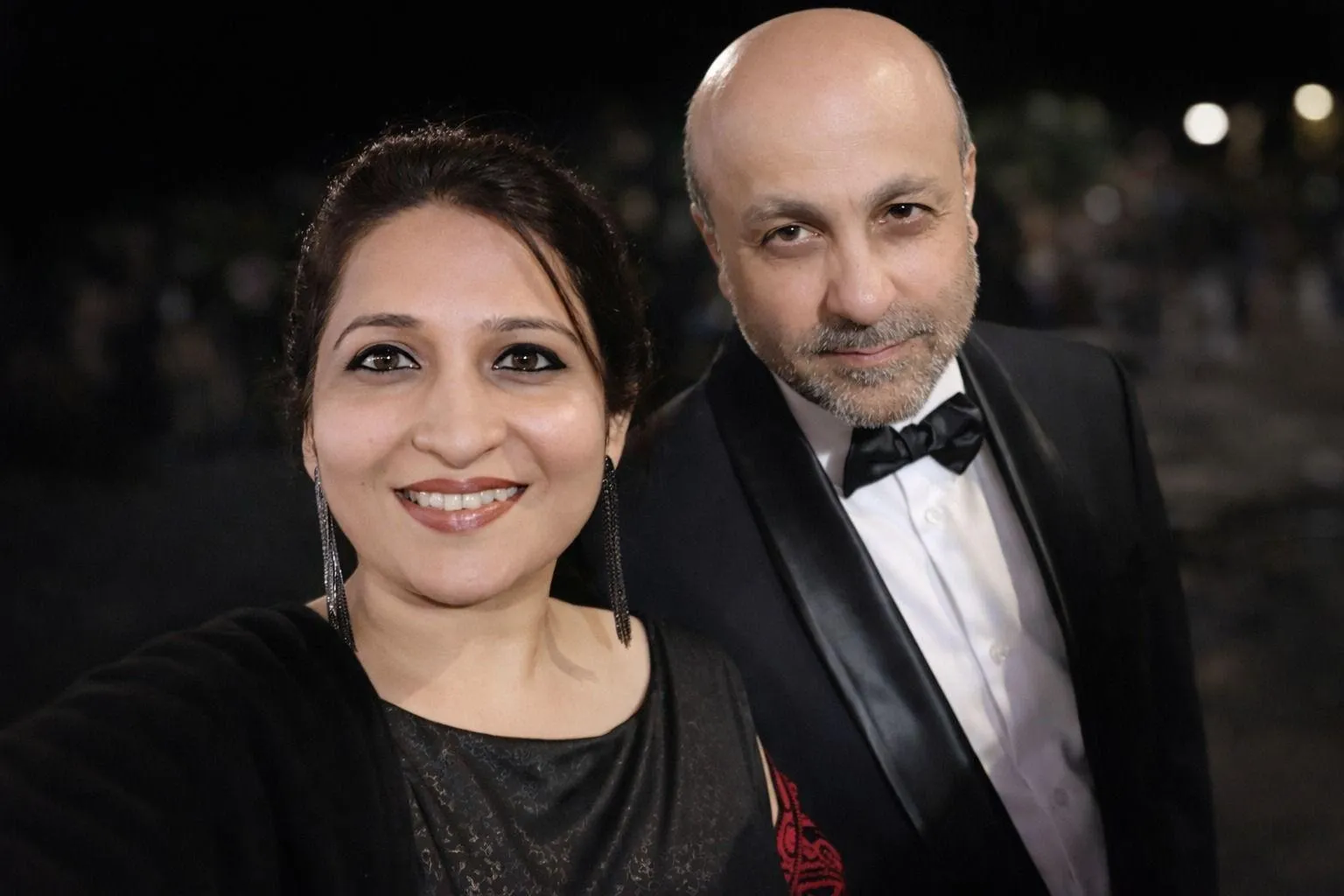 Directors Brahmanand Siingh with Tanvi Jain