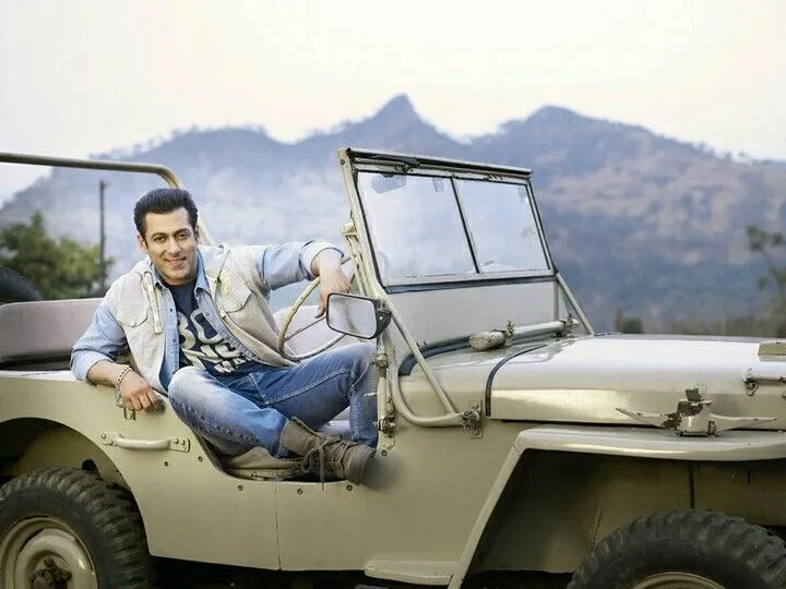 Salman Khan 1941 Ford Willys jeep