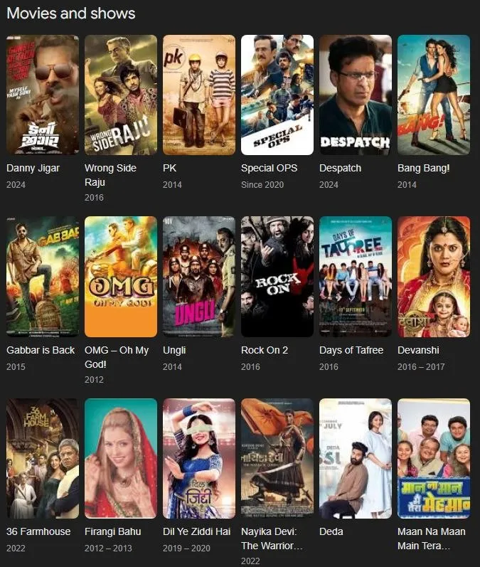 hetal puniwala movies and tv shows