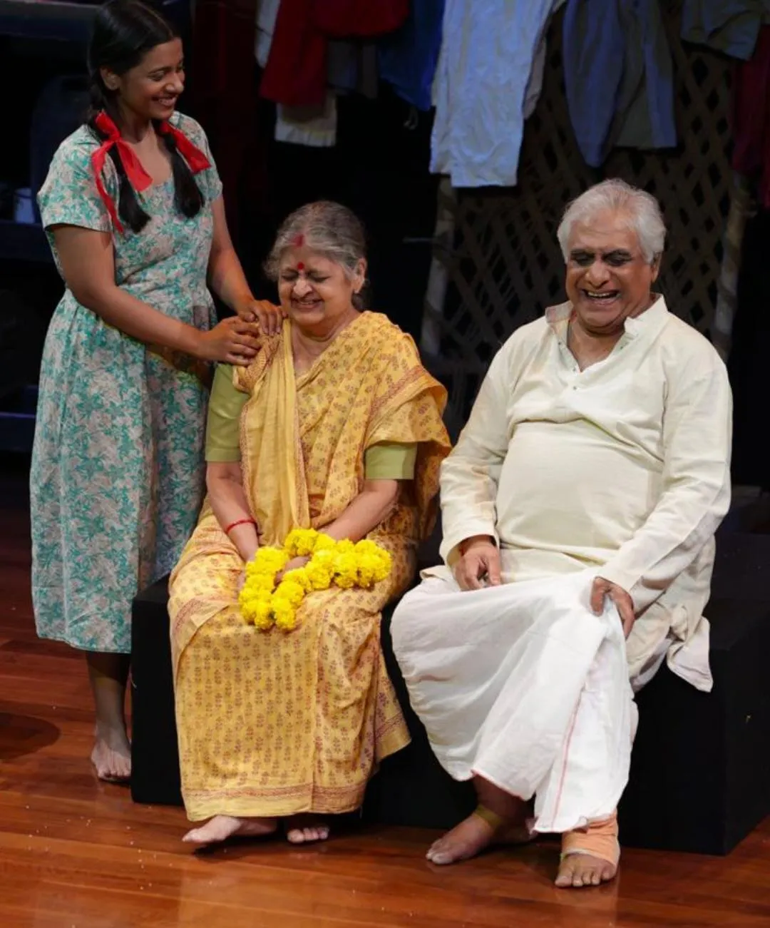 Scene from 'Kashmakash' IPTA play