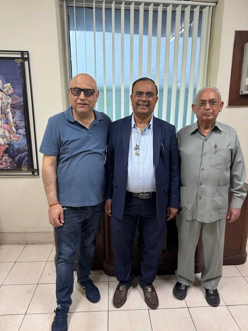 aman ji yogesh lakhani and p k bajaj ji