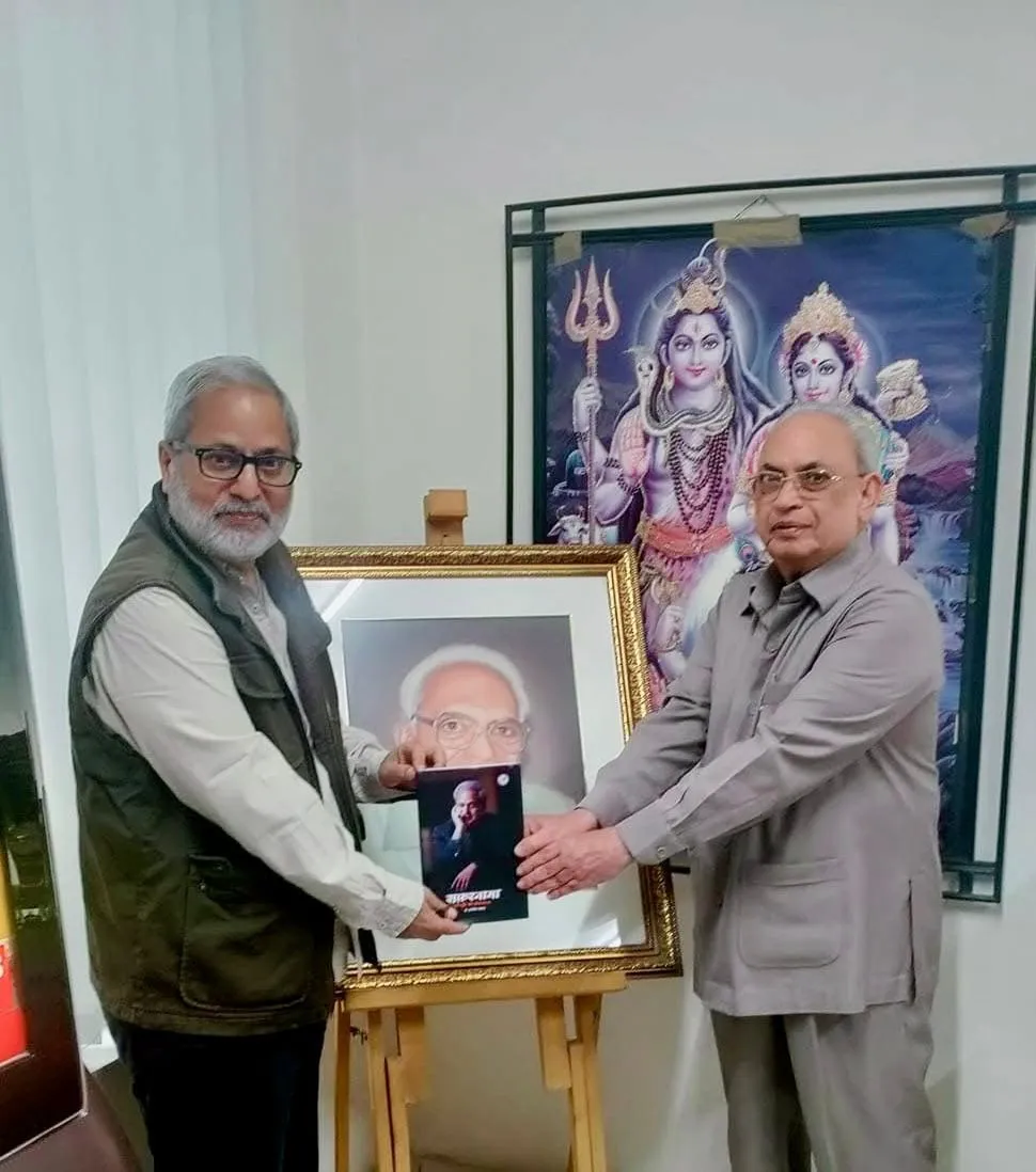 harvinder mankkar with p k bajaj mayapuri lotpot