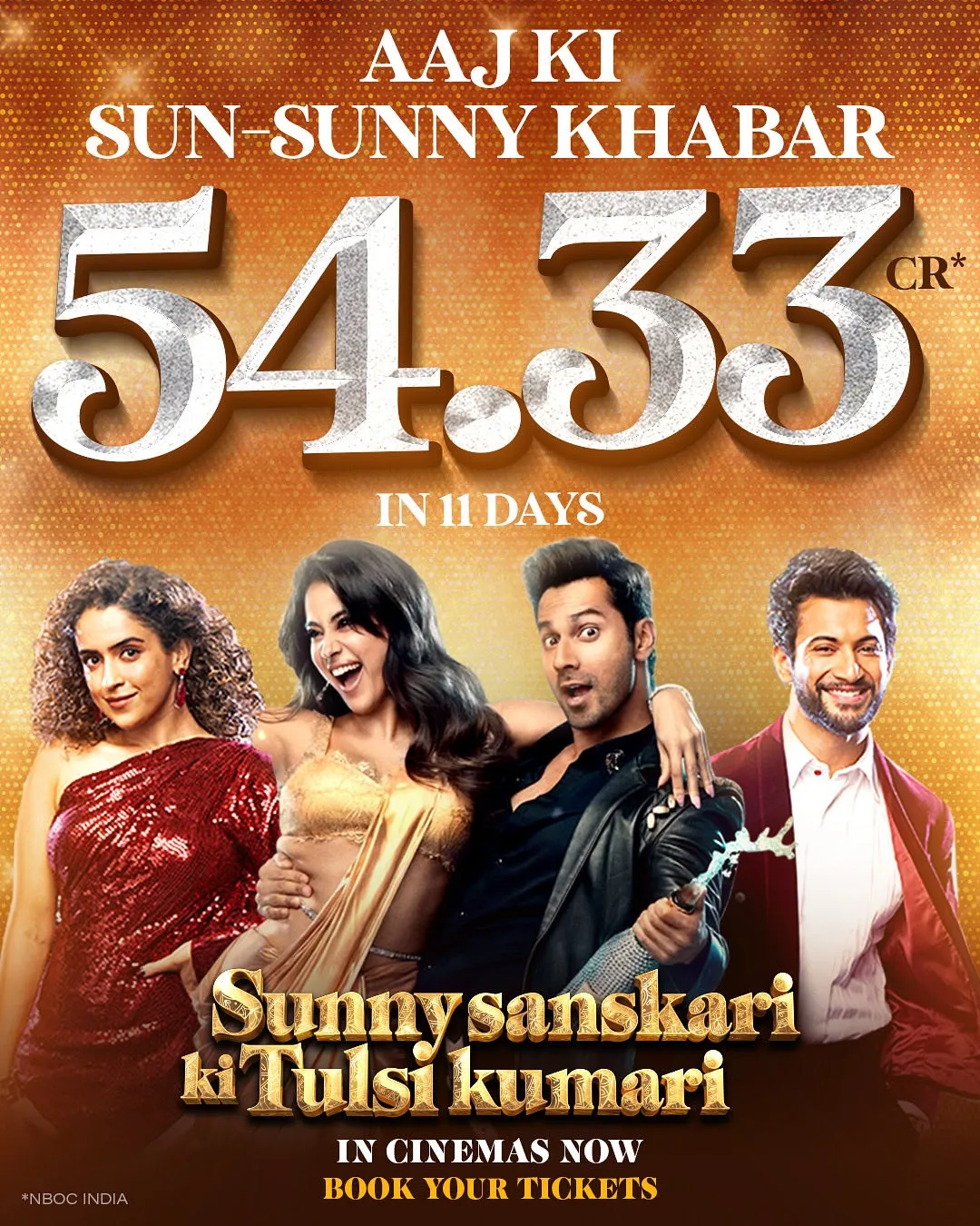 Sunny Sanskari Ki Tulsi Kumari Box Office