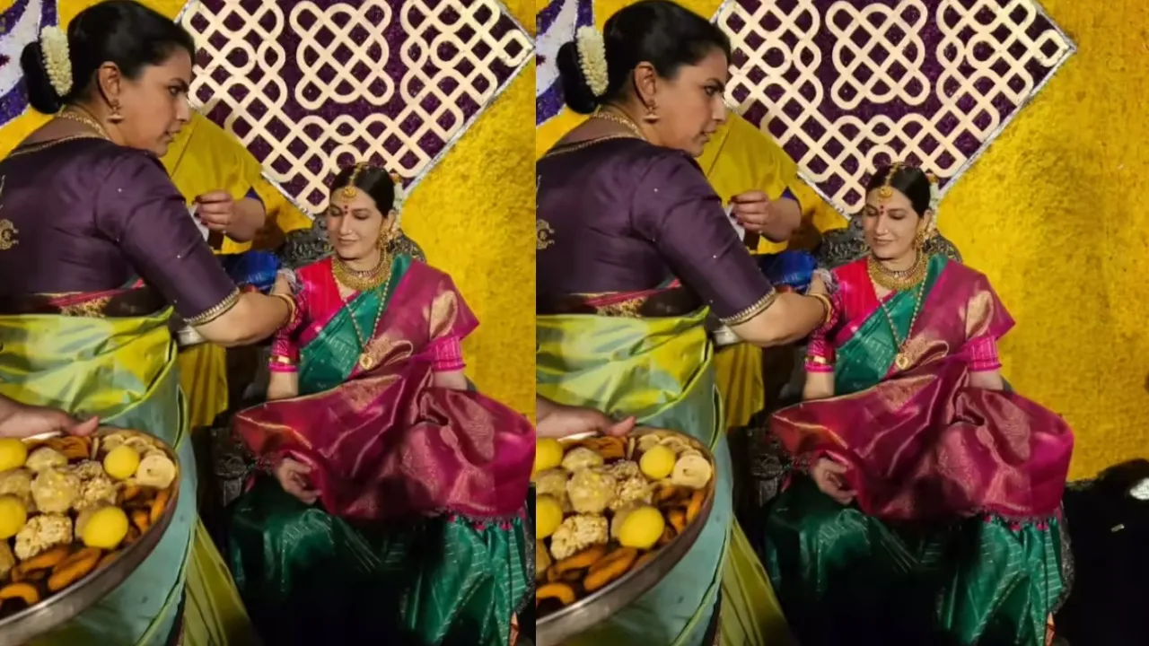 bhavana ramanna baby shower celebration(2)