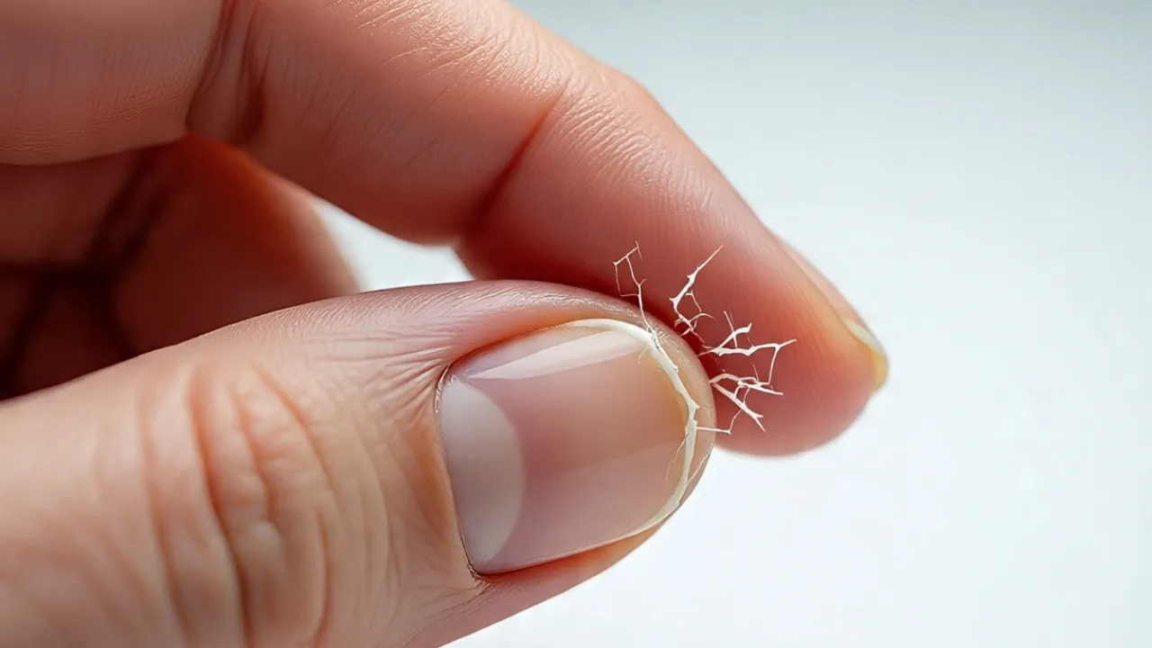 nail cracked