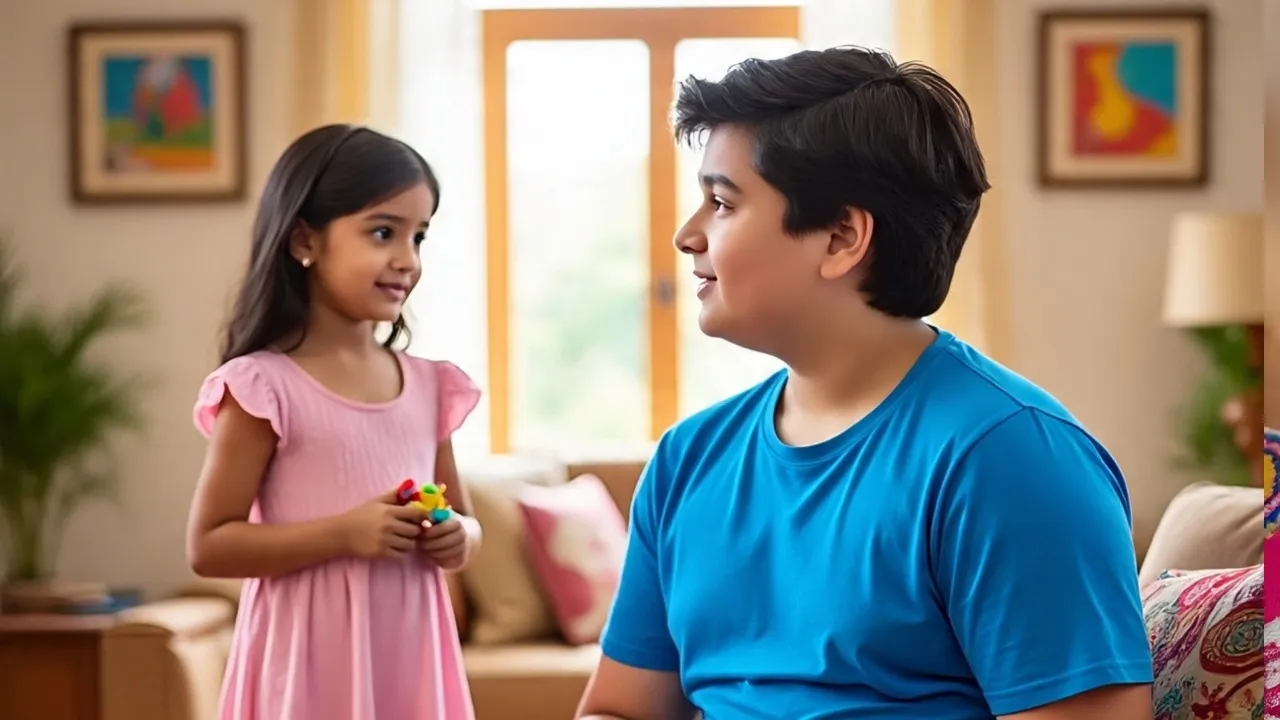 Kids in home