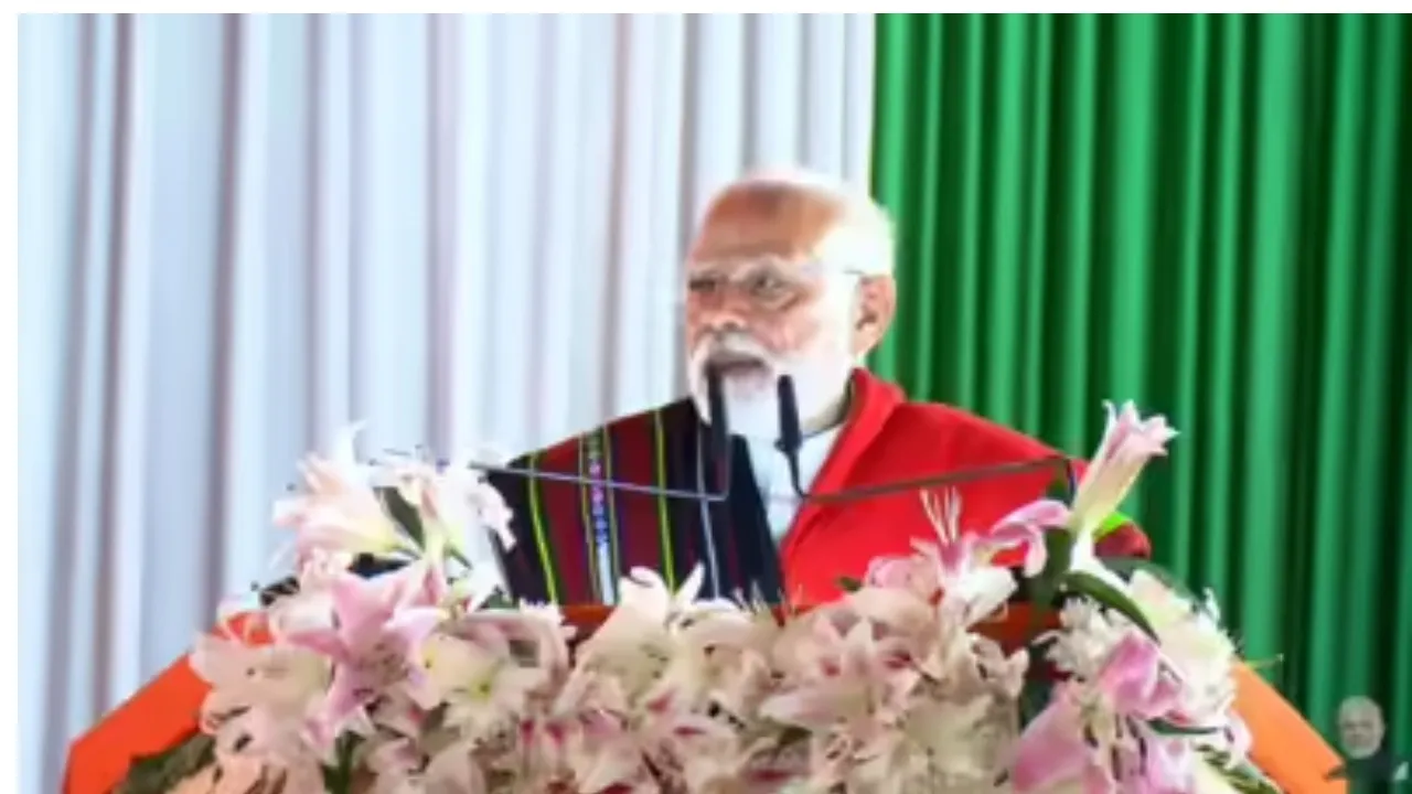modi visits manipura