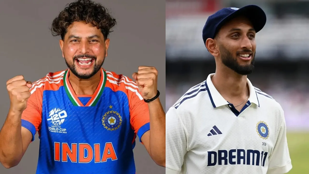 KULDEEP YADAV N PRASIDH KRISHNA