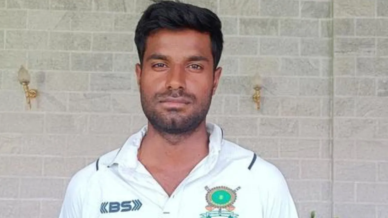 Akash_Kumar_Choudhary_Meghalaya_cricketer