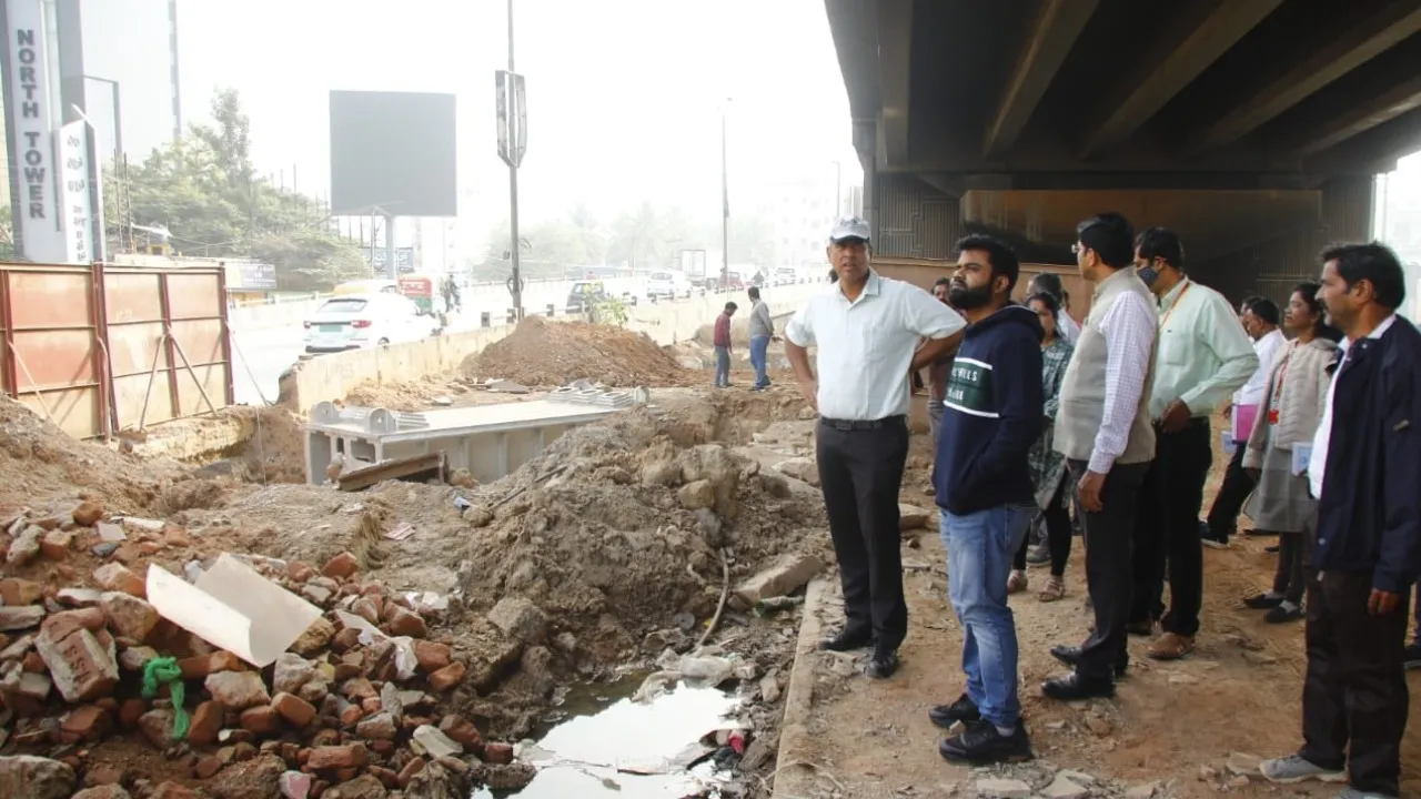 New loop road at Hebbal flyover03
