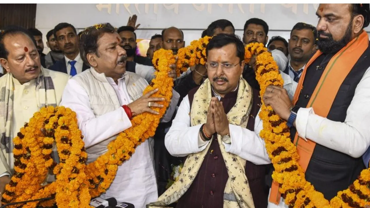 BJP NEW NATIONAL WORKING PREZ NITIN NABIN (1)