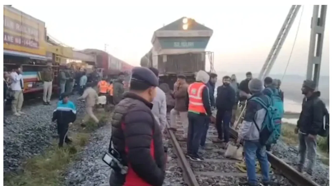 assam rail accident by hitting elephant